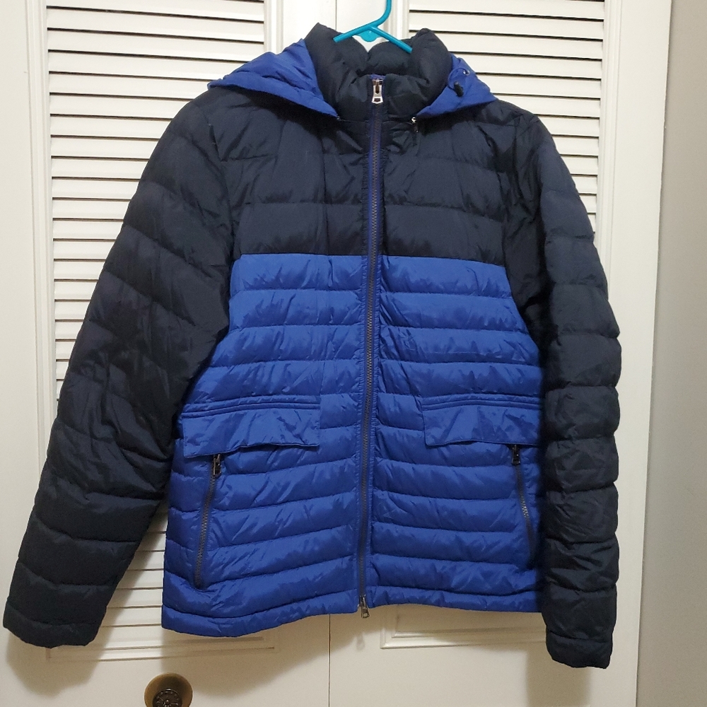 T Down Theory By Uniclo Color Block Winter Puffer… - image 1